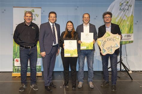 Nachhaltig Ausgezeichnet Fh Kufstein Tirol Erh Lt H Chste Green Events