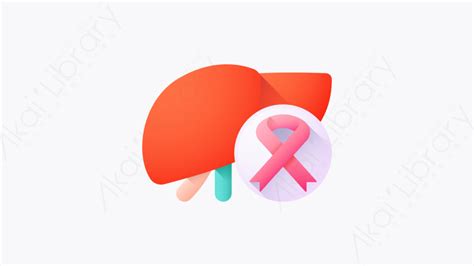 图片素材 005 肝癌livercancer扁平卡通世界癌症宣传日元素图标 每天快乐多一点