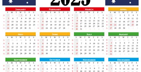 2025 Calendar Australia Calendarena