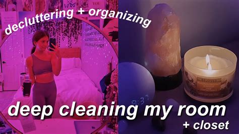 Deep Cleaning My Room And Closet Cleaning Motivation Youtube