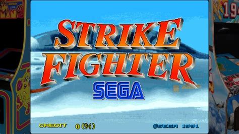 Strike Fighter Sega 1991 Youtube