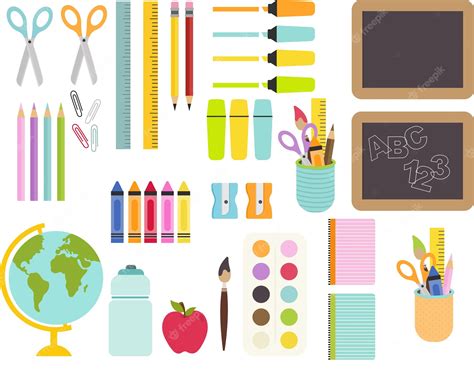 Free school supplies, Download Free school supplies png images, Free