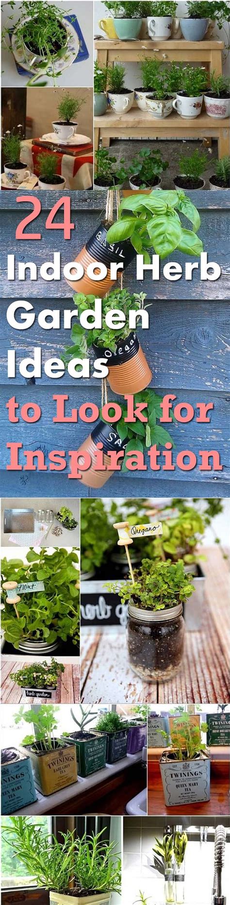 24 Indoor Herb Garden Ideas to Look for Inspiration | Balcony Garden Web