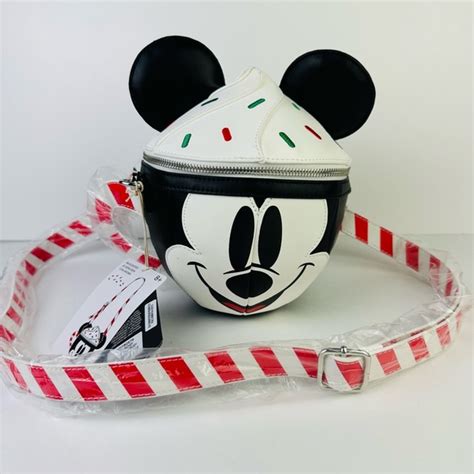 Loungefly Bags Loungefly Disney Mickey Mouse Hot Cocoa Cup Mug Face Crossbody Bag Purse New