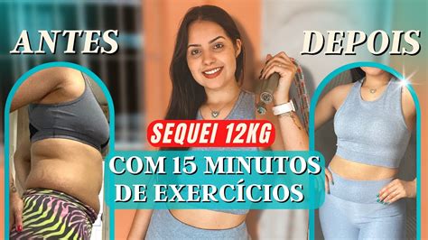 EMAGREÇA RÁPIDO 15 MINUTOS DE EXERCÍCIO POR DIA Treino fácil e