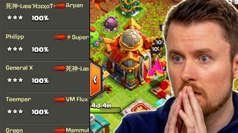 Top Spieler Im King Of The Hill Modus In Clash Of Clans Youtube