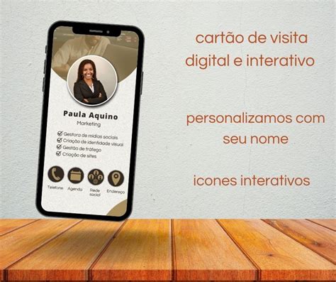 Cart O De Visita Digital E Interativo Elo Produtos Especiais