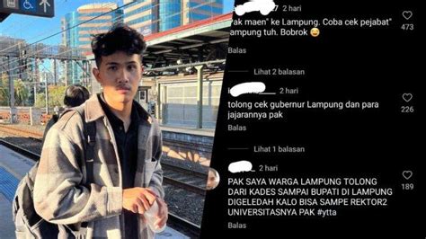 Bima Dipolisikan Warganet Serbu Instagram KPK Woy Ke Lampung Tolong