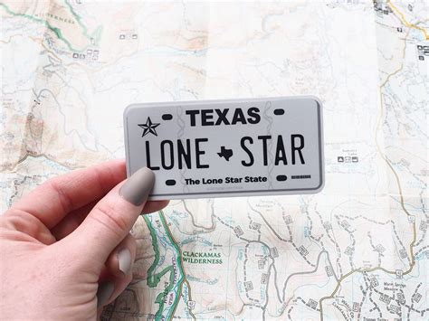 Texas License Plate Stickers – 15 TX City Options – Texas Bumper ...