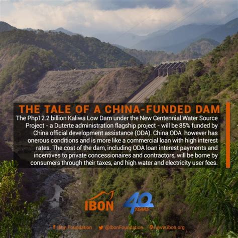 The Tale of a China-funded Dam – IBON Foundation