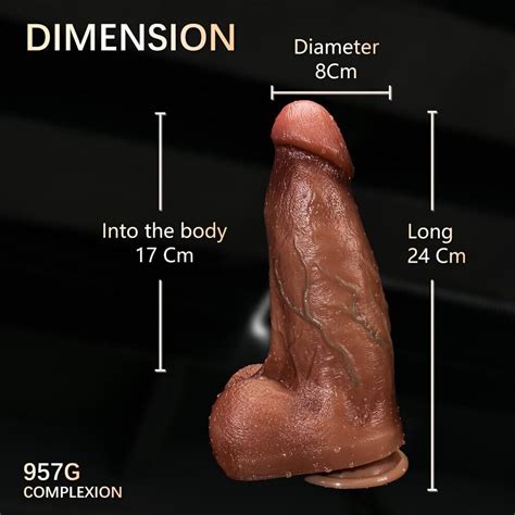 XXXL Giant Thick Realistic Huge Suction Cup Dildo Anal Sex Plug Toy For