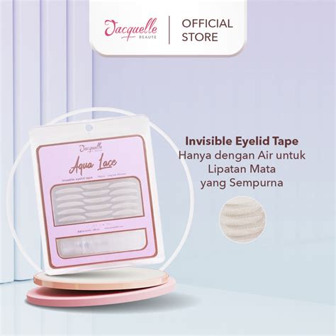 Jual Jacquelle Aqua Lace Invisible Eyelid Tape Skot Mata Jaring