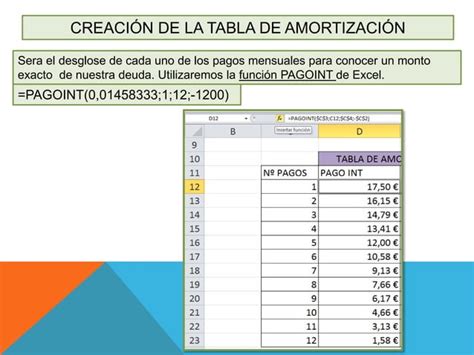 Ejercicio de amortización PPT