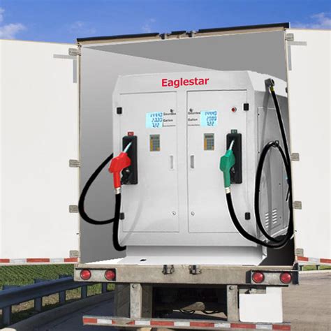 Portable Diesel Container Gas Station Mobile Fuel Dispenser Mini Gas