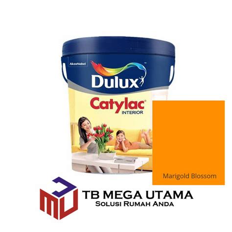 Dulux Catylac Interior Marigold Blossom Kg Cat Dinding Interior