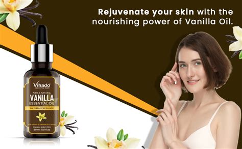 Vihado Nutrition Best Essential Pure Vanilla Essential Oil 30 Ml