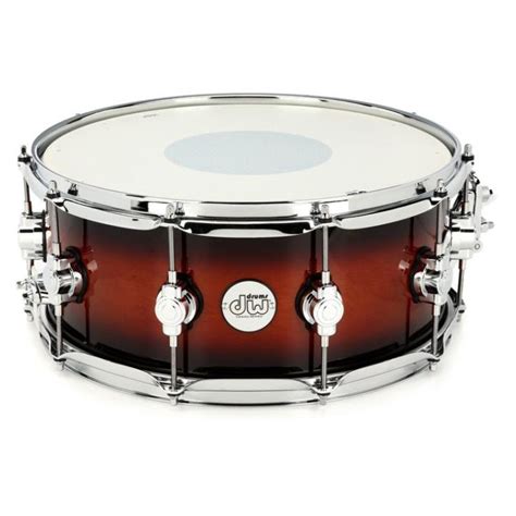 Dw Design Series Snare Drum Inch X Inch Tobacco Burst Artofit