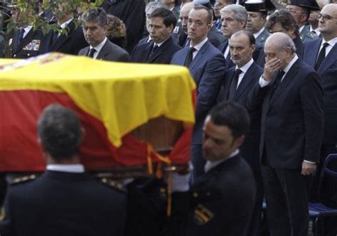 Funeral Por Los Dos Polic As Asesinados En Afganist N