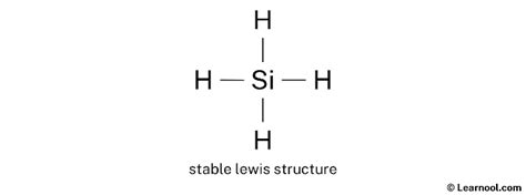 Sih4 Lewis Structure Molecular Geometry Schendel Arting1987