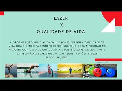 Importância do lazer YouTube