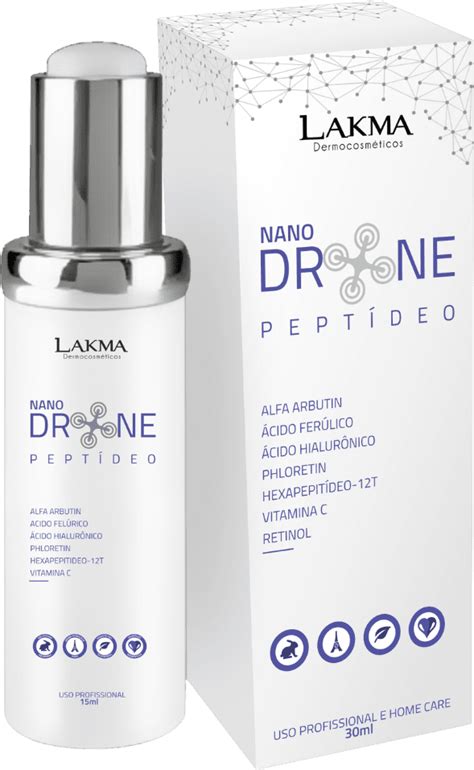 Sérum Facial Lakma Nano Drone Peptídeo Beleza na Web