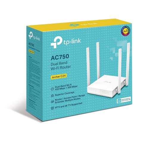 Archer C24 Router Wi Fi De Doble Banda AC750 TP Link Colombia