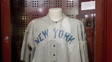 Babe Ruth Jersey From 1932 World Series Sold For Record 24 Million