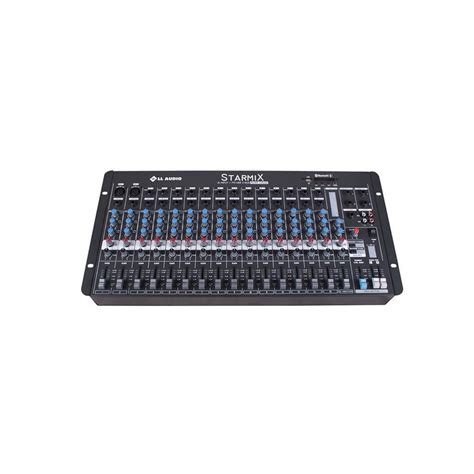 Mesa De Som Starmix 16 Canais LL Audio S1602D BT MadeiraMadeira