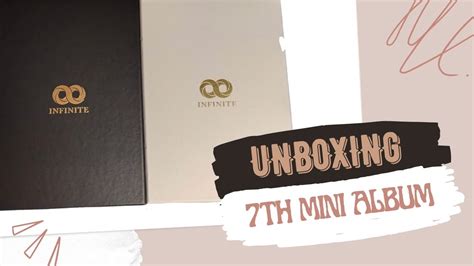 UNBOXING ALBUM KPOP 인피니트 INFINITE 7th Mini Album BEGIN YouTube