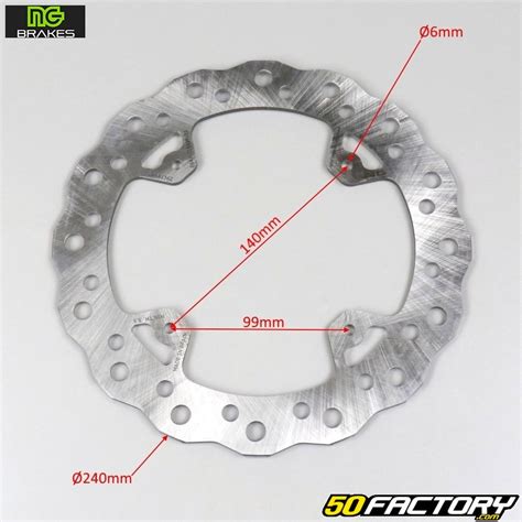 Disque De Frein Arri Re Honda Cre Cr Crf Ng Brake Disc Pi Ce Moto