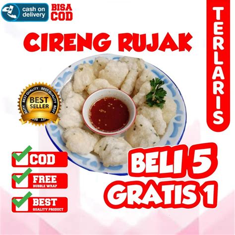 Jual Cireng Bumbu Rujak Isi Biji Khas Bandung Frozen Food Murah