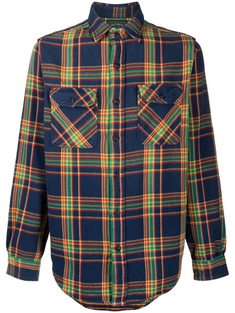 Polo Ralph Lauren Plaid Check Cotton Shirt Farfetch