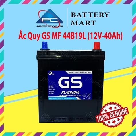 Ắc Quy Gs Mf 44b19l 12v 40ah