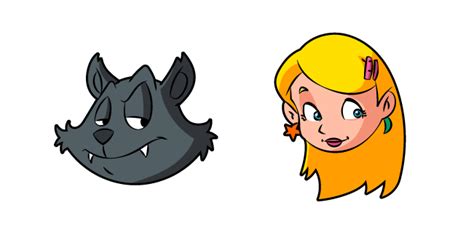 Sabrina: The Animated Series Sabrina and Salem cursor – Custom Cursor