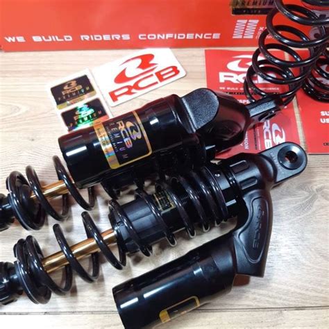 Jual Shock Shockbreaker Pcx Rcb Vs Series Black As Gold Mm Klik