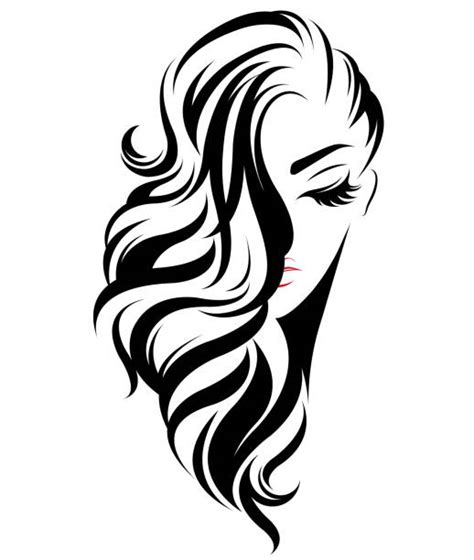 Black Hair Illustrations Royalty Free Vector Graphics And Clip Art Istock