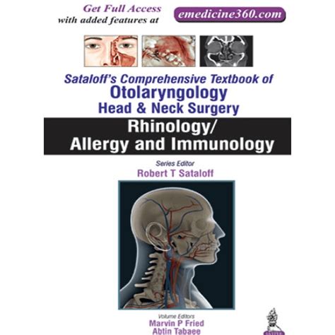 Sataloff S Comprehensive Textbook Of Otolaryngology Head And Neck Surge Freshebookzone