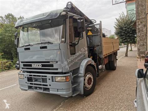 Camion Iveco Benna Edilizia Benalu Eurocargo ML 180 E 28 P 4x2 Gasolio