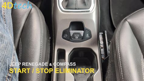 Jeep Compass Renegade Disable Auto Start Stop Feature Turn On And