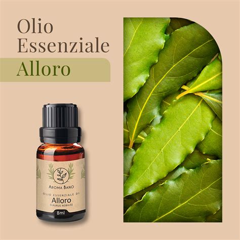 Olio Essenziale Alloro Puro 100 Naturale AROMA BANO Scopri