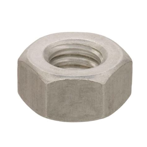 Everbilt In Aluminum Hex Nuts Pieces The Home Depot