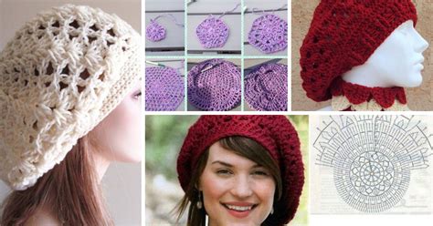 Béret Au Crochet Modèles Et Tutoriels