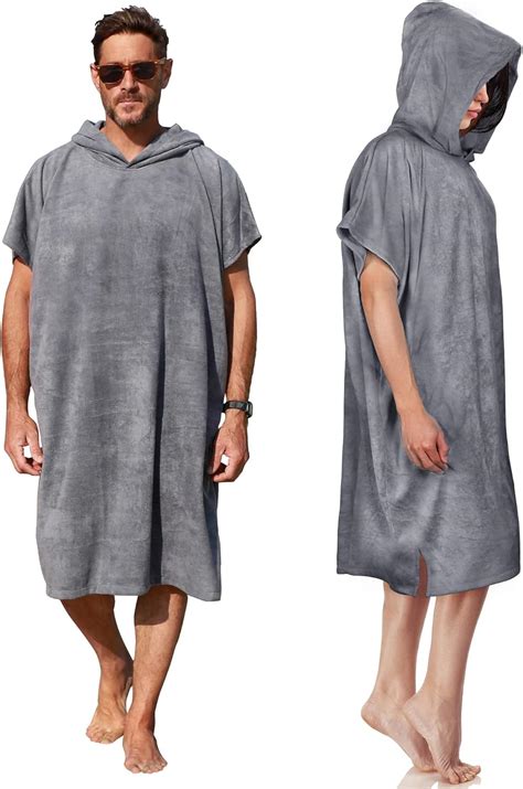 Kato Tirrinia Surf Poncho Hooded Changing Towels Quick Dry Beach Change