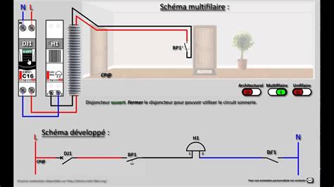 Schema Electrique Pour Une Sonnette Bois Eco Concept Fr