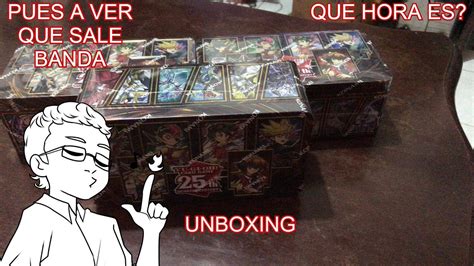 Unboxing Lata 25º Aniversario Héroes de los Duelos Yu Gi Oh Pues