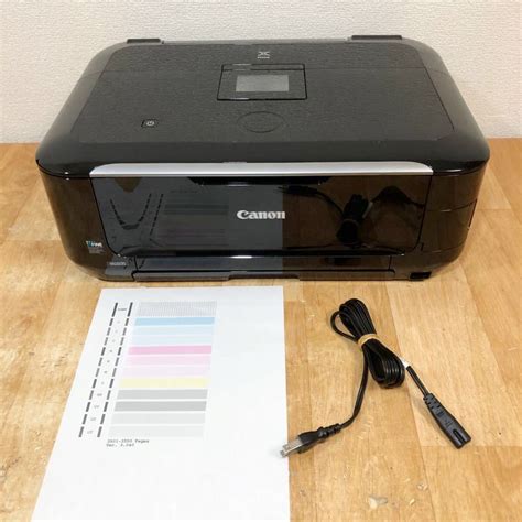 Canon Pixus Mg6230 Bk 印刷枚数3501 3550枚 インクジェットプリンタ キャノン 複合機a4プリンタ｜売買された