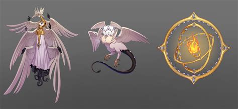 ArtStation - Hierarchy of Angels Tier 1 in 2023 | Angel hierarchy ...