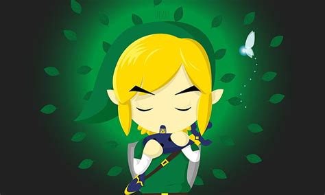 Hd Wallpaper Zelda The Legend Of Zelda Ocarina Of Time Link Navi