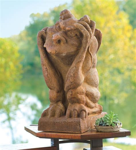 Stone Gargoyle Statue | Wind and Weather