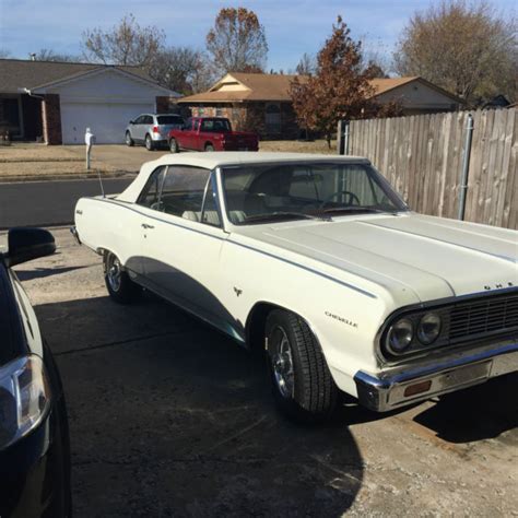 Chevrolet Chevelle Convertible 1964 White For Sale 1964 Chevelle